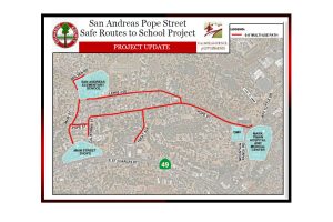 CCPW San Andreas Pope Street Safe Routes to School Project Update ma