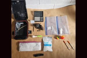 Drugs and firearm seized -- CCSO photo