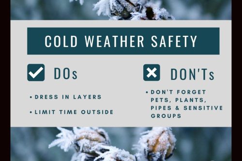 Cold Weather Safety NOAA graphic