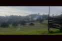 Debris burn pile in Calaveras County -- CCF photo