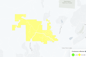 Phoenix Lake area power outage