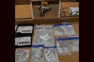 Sonora CHP seizes drugs and handgun during traffic stop in Jamestown -- Sonora CHP photo