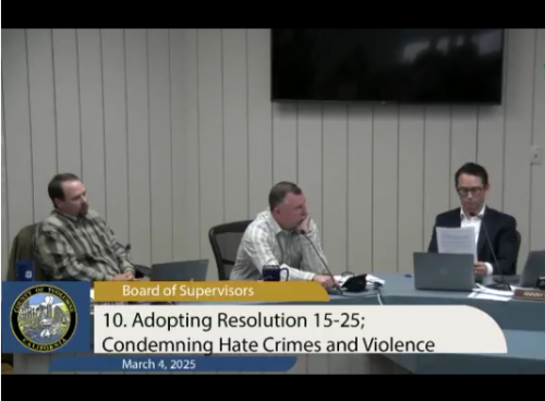 TC Supervisors Mike Holland, Steve Griefer and Anaiah Kirk