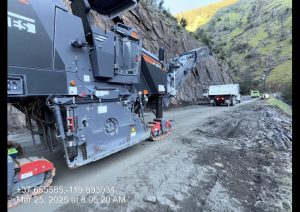 Teichert Construction Clears Highway 140