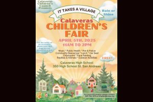23rd Annual Calaveras Children's Fair flyer