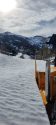 Long Barn crew plowing along Highway 108 Sonora Pass—Caltrans District 10 photo
