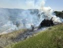 Escaped debris burn in Valley Springs -- CCFD photo