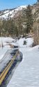 Long Barn crew plowing along Highway 108 Sonora Pass—Caltrans District 10 photo