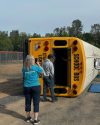 TCSOS bus crash training -- CHP photo