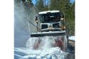 Caltrans snow plows working on Highway 108 Sonora Pass -- Caltrans photo