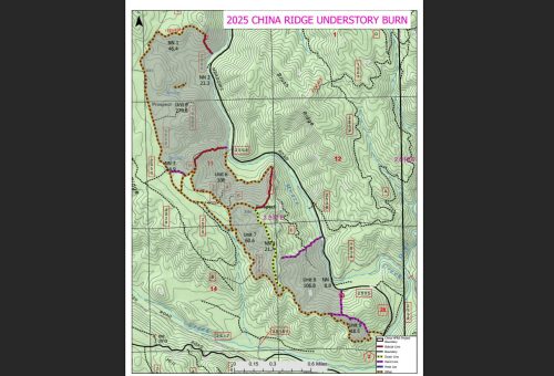 China Ridge Burning