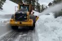 Caltrans plow on Highway 4 Ebbetts Pass -- Caltrans photo