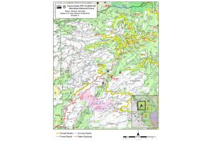 Closed Forest Roads Exhibit A -- STF map