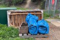 Garbage collected at Valley Springs Memorial Park -- CCPW photo