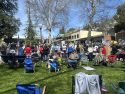 Hands off rally in downtown Sonora on Saturday -- photo by Nic Peterson