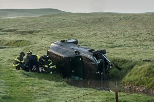 SUV rollover crash on Milton Road in Milton