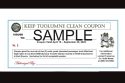 Sample of the dump coupon -- TCPW