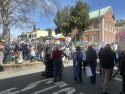 Hands off rally in downtown Sonora on Saturday -- photo by Nic Peterson