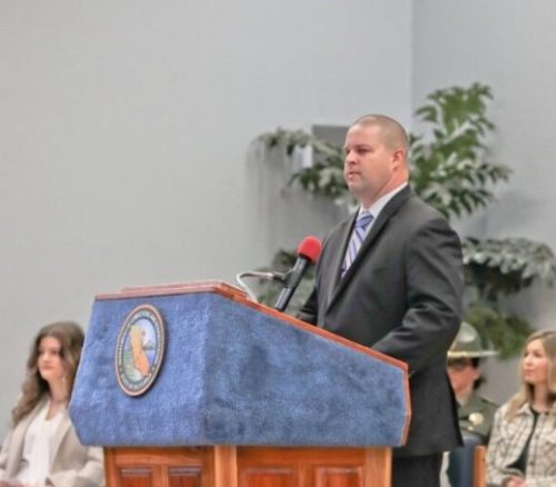 Sierra Conservation Center Warden Joshua Prudhel - CDCR Image