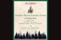 Columbia College Forestry Corps Graduation notice