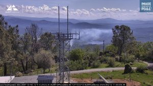Hill Fire near Carson Hill in Calaveras County that shutdown Highway 49 -- PG&E map