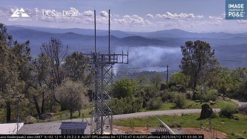 Hill Fire near Carson Hill in Calaveras County that shutdown Highway 49 -- PG&E map