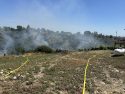 The Ross Fire was an escaped debris burn in the Valley Springs area of Calaveras County -- CCFD photo
