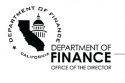 California Department of Finance logo