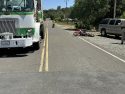 Motorcycle crash in Rancho Calaveras -- CCFD photo