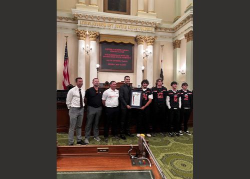 Summerville Bears recognized by Assemblyman David Tangipa
