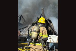 Brandy Fire in Burson -- CCFD photo