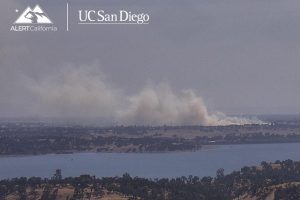 Fire in Clements area at 3:35 p.m. -- PG&E camera