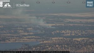 Lake Fire Near La Grange