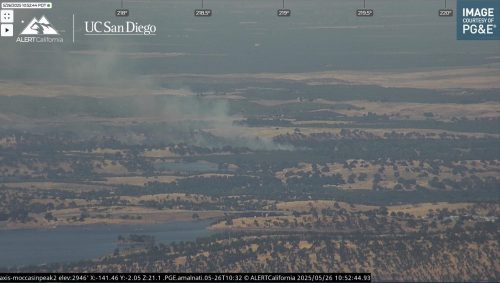 Lake Fire Near La Grange