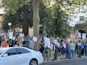 May Day Rally At Sonora's Courthouse Park