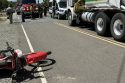 Motorcycle crash in Rancho Calaveras -- CCFD photo