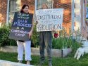 May Day Rally At Sonora's Courthouse Park