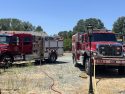 Fire in Wallace —CCF photo