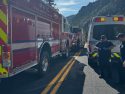 Major injury crash on HWY 108 East of Kennedy Meadows in eastern Tuolumne County—TCFD photo