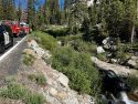 Major injury crash on HWY 108 East of Kennedy Meadows in eastern Tuolumne County—TCFD photo