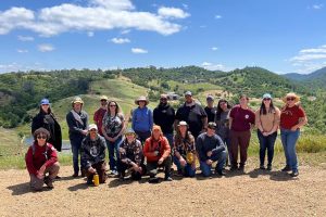 Columbia College students visit PAWS in the San Andreas area of Calaveras County—PAWS photo