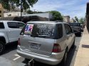 Counter-protest at the No Kings Rally in front of the Veterans Memorial Hall in downtown Sonora -- Photo taken by Tracey Petersen
