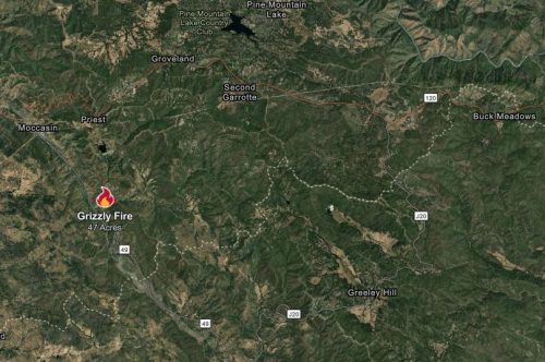 Grizzly Fire Map