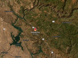 Grizzly Fire Map