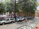 No Kings Rally at Courthouse Park in downtown Sonora -- Photo taken by Tracey Petersen