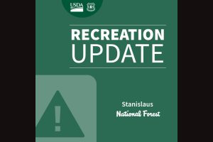 Stanislaus National Forest recreation update graphic
