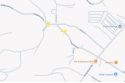TUD map of installation of new water service on Ridgewood Drive in Sonora