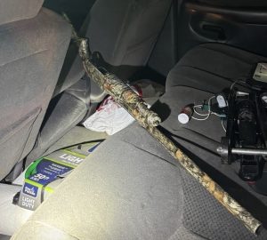 Gun found in vehicle