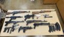 Firearms found at the scene in West Point -- CCSO photo