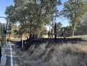 Roadside fire in the Rancho Calaveras area of Calaveras County—CCF photo